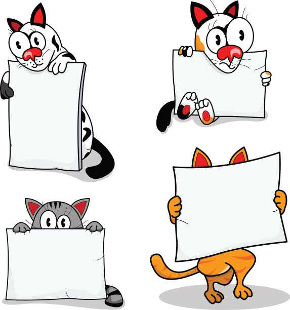 卡通猫图片下载