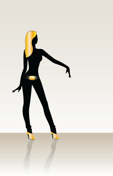 金发碧眼的模型图片下载