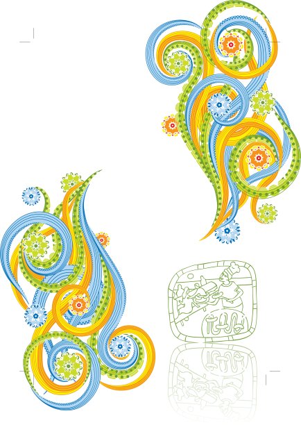 抽象拼贴画图片下载