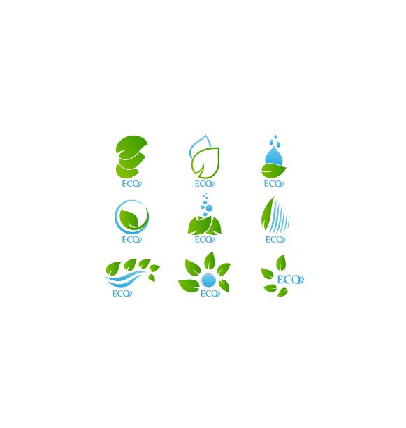 生态图标套装图片下载