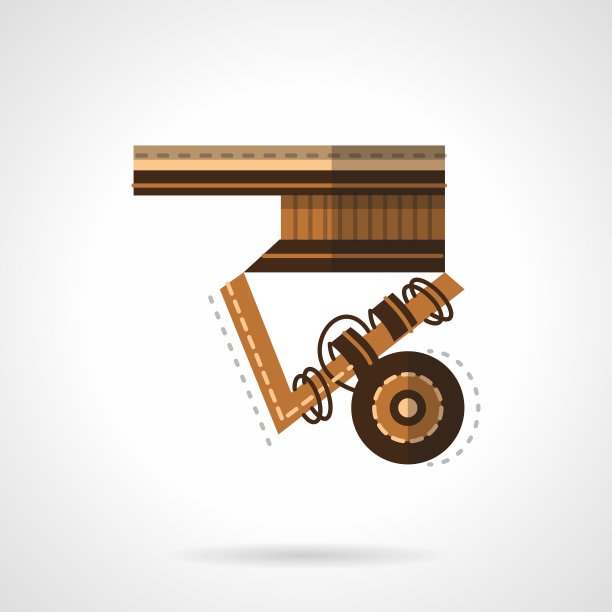 特写长板平面颜色图标图片下载