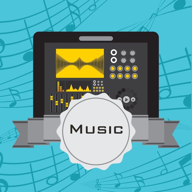 音乐图标设计图片下载