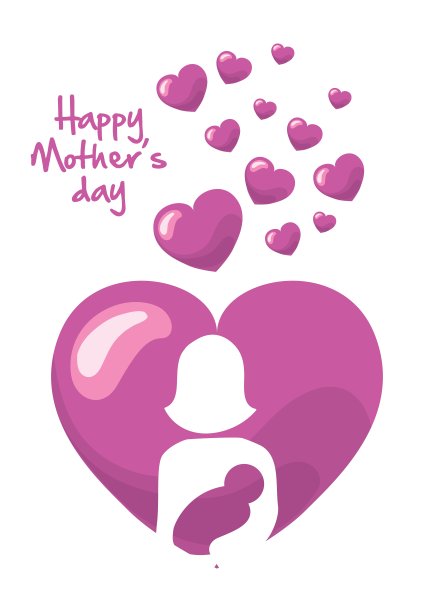 母亲节快乐设计图片下载