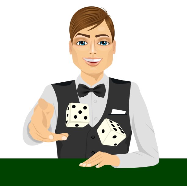 掷骰子的人在玩骰子图片下载