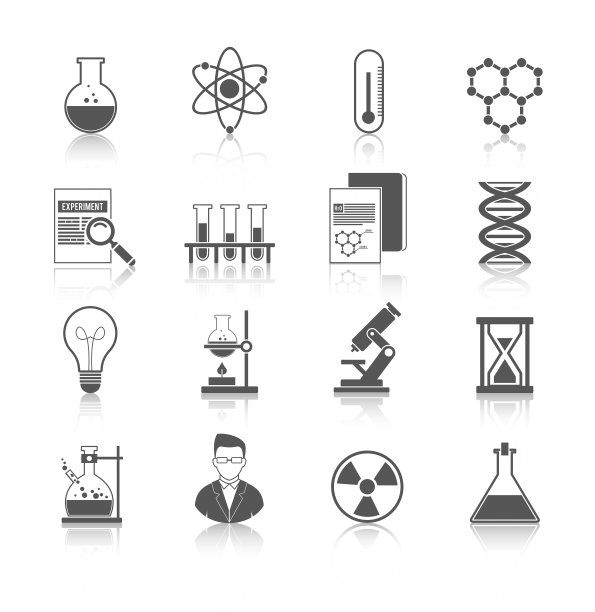 化学图标黑图片下载