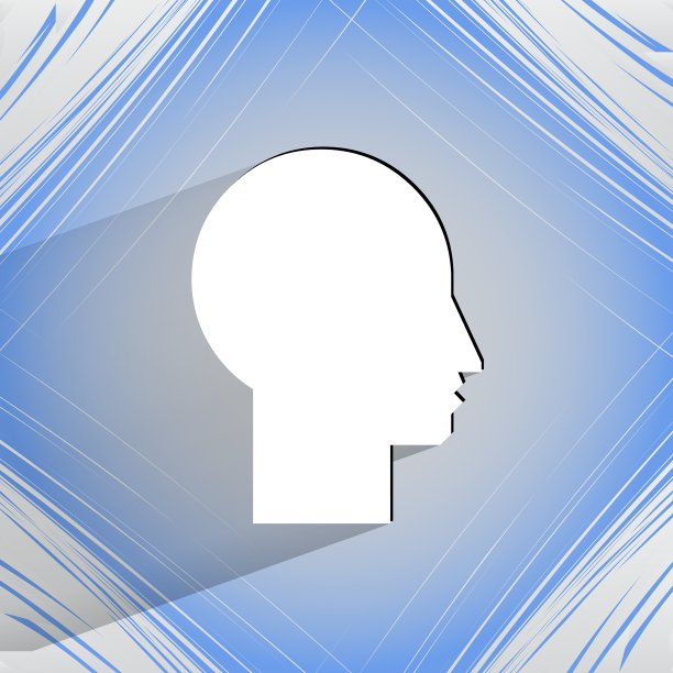 男子剪影轮廓图片平现代网图片下载