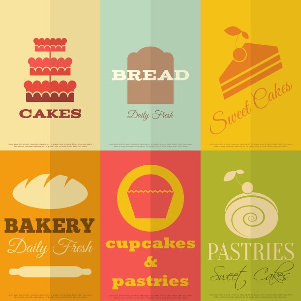 面包店的标签图片下载