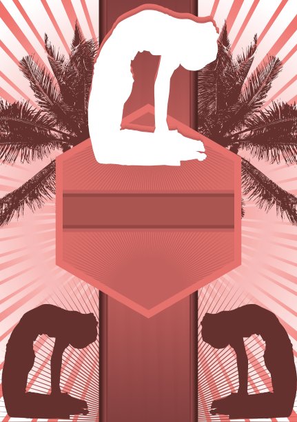 瑜伽设计海报图片下载