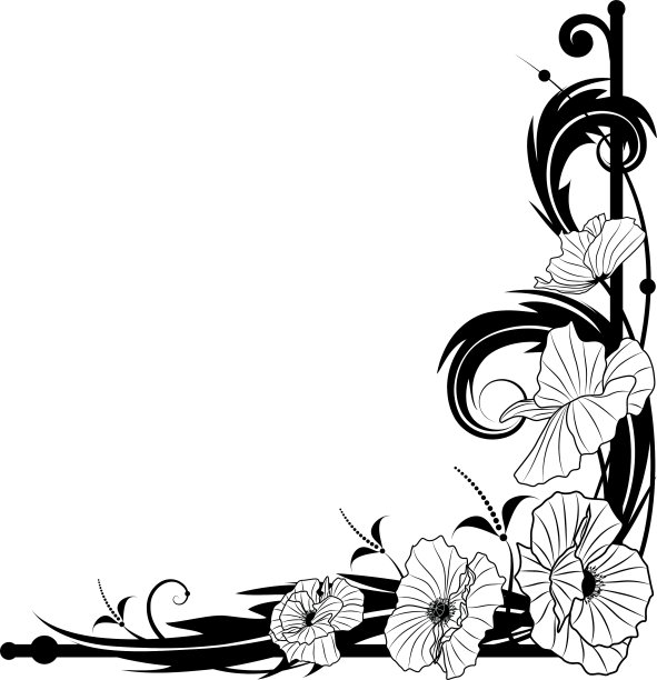 罂粟框架图片下载