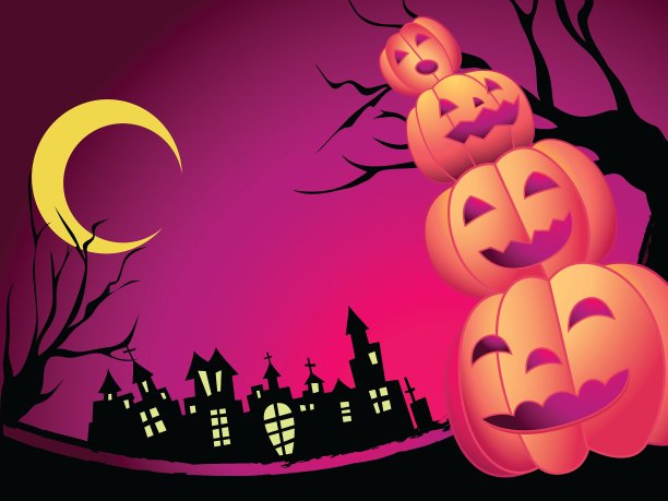 万圣节卡图片下载