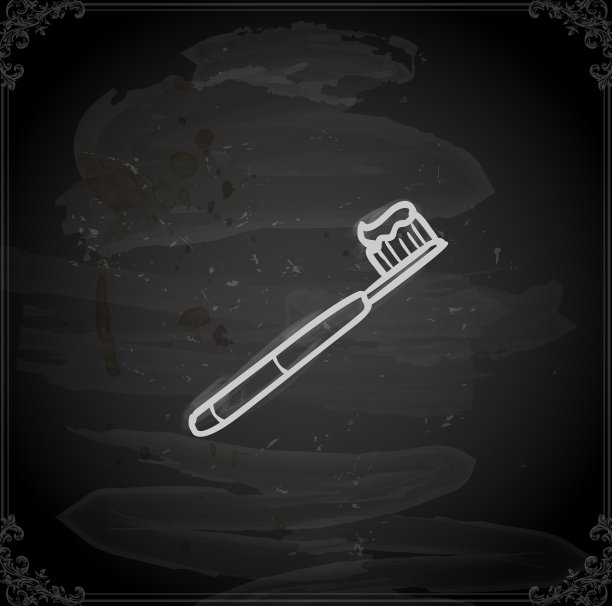 手绘的牙刷图片下载