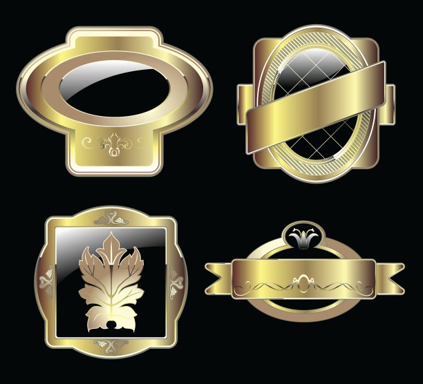 黄金标签图片下载