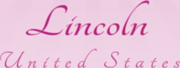 林肯的天际线在耀眼的兰花图片下载