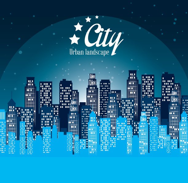 城市的城市设计图片下载