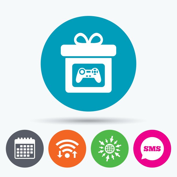 礼盒标志图标呈现符号图片下载