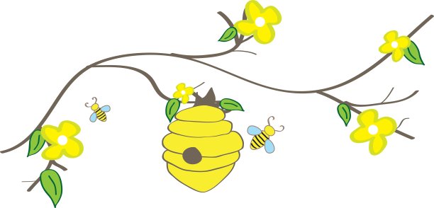 分支与蜂窝图片下载