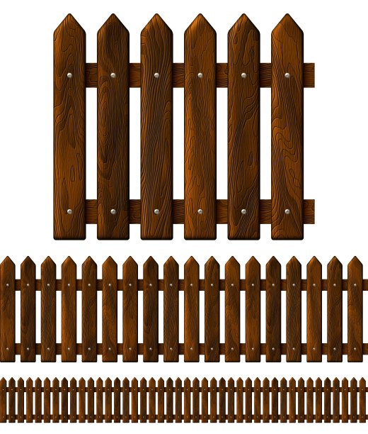 无缝的木栅栏图片下载