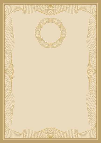 连结环矢量框架图片下载