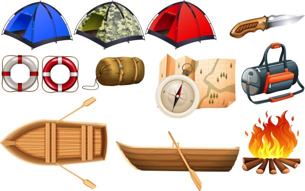 野营齿轮图片下载