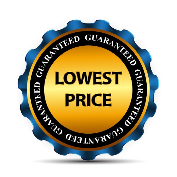 最低价格保证金标签标识模板图片下载