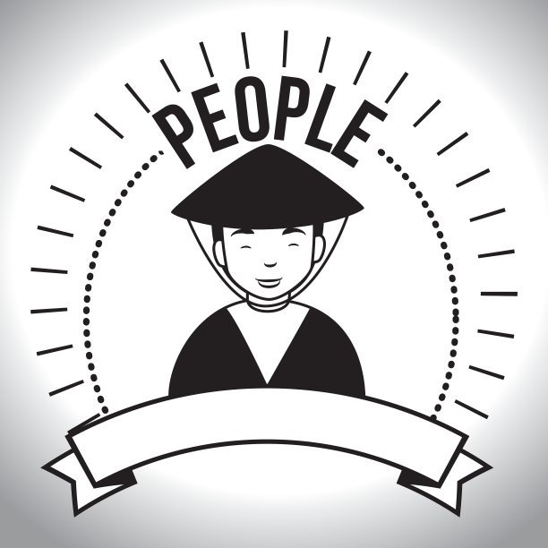 人物简介复古设计图片下载