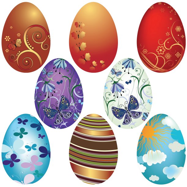 复活节彩蛋图片下载
