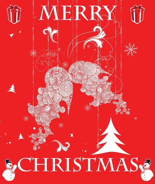 圣诞快乐卡图片下载