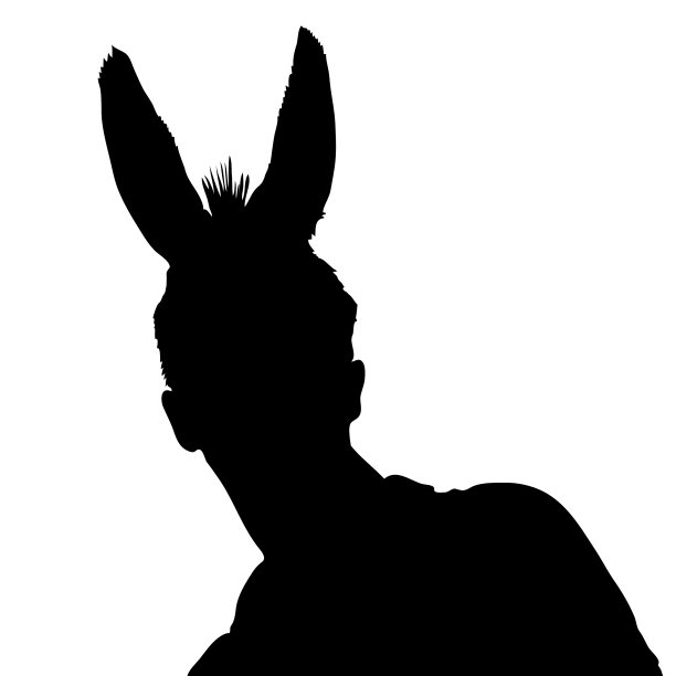 驴耳朵人图片下载