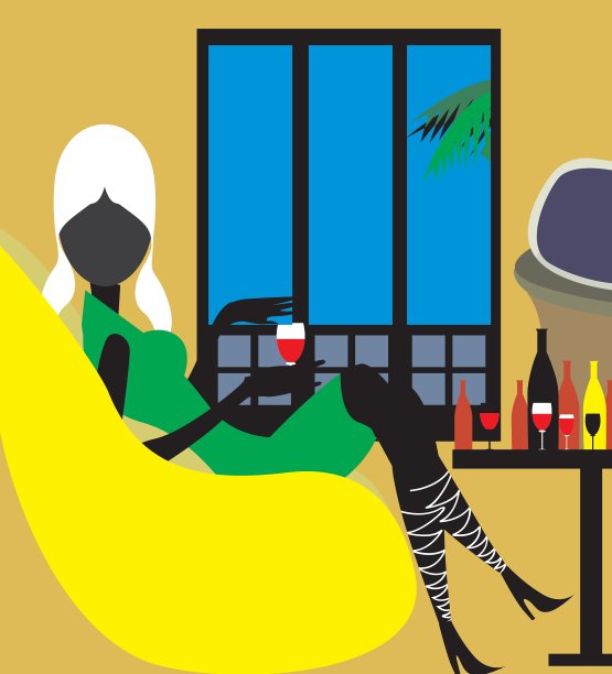 夫人放松图片下载