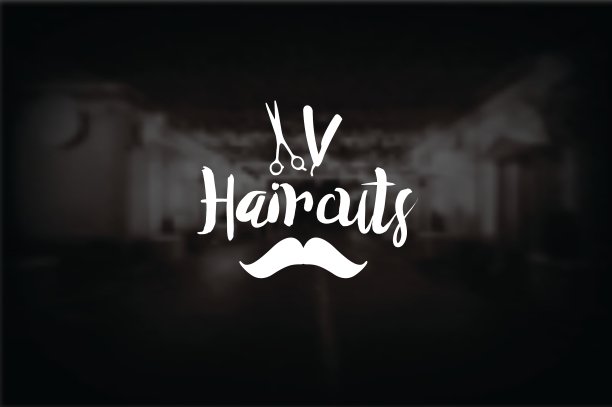 理发店的黑色图片下载