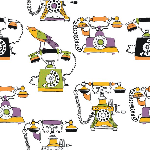 剪贴簿背景草图图片下载