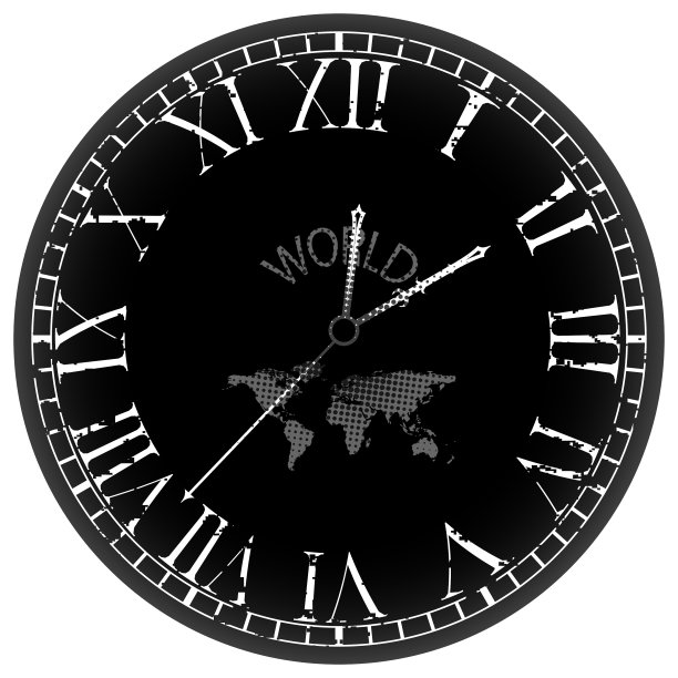世界时钟图片下载