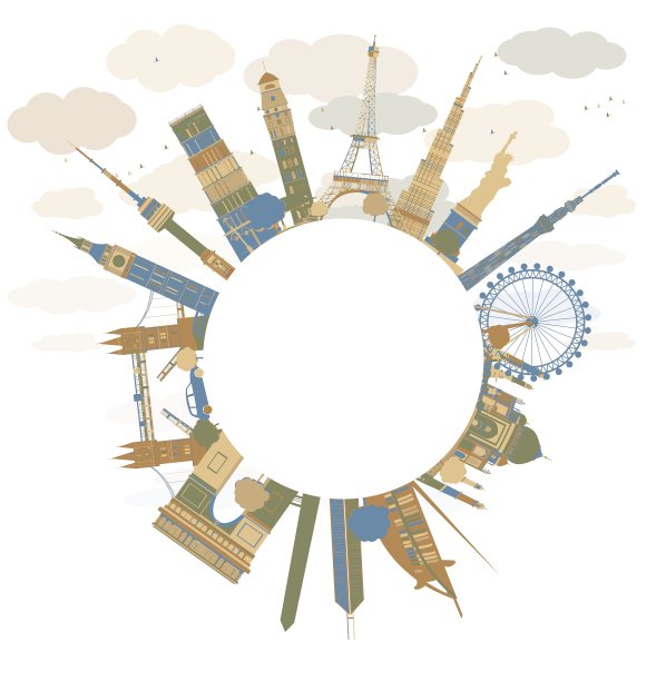 世界地标图片下载