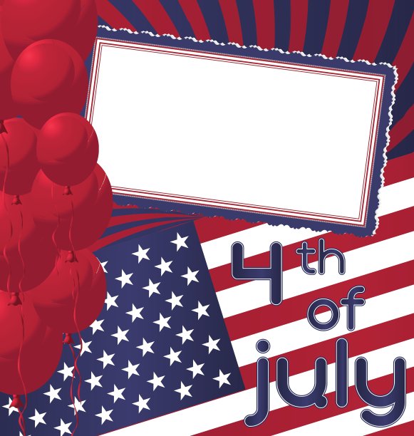 7月4日的海报图片下载