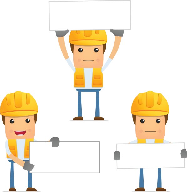 卡通建筑工人图片下载