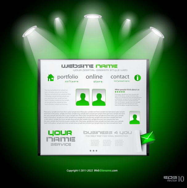 网站模板图片下载