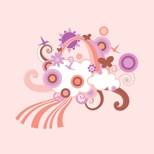 抽象的形状设计图片下载