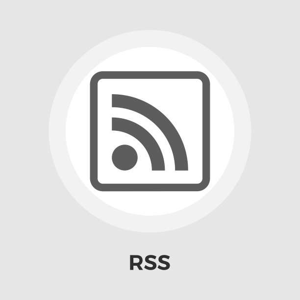 RSS扁平图标图片下载
