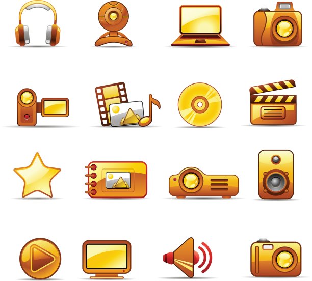 照片和视频橙色图片下载