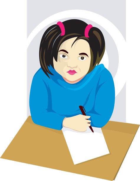 学校的女孩图片下载