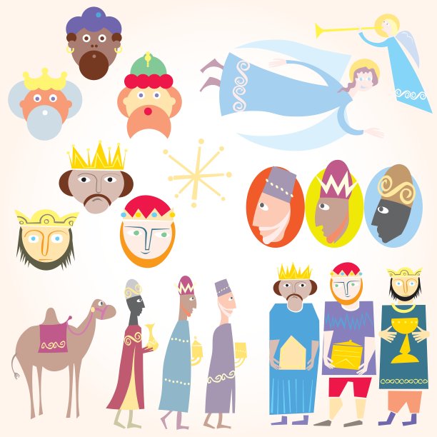 三智者圣诞集图片下载