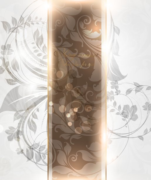 无缝白色花墙纸与旗帜春天图片下载