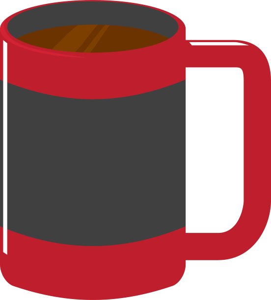 咖啡杯图标饮料设计图形图片下载