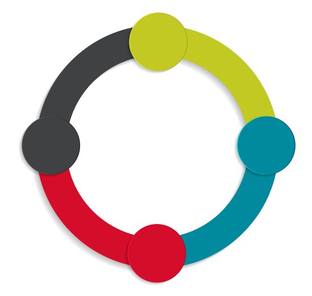 商业信息图表模板图片下载