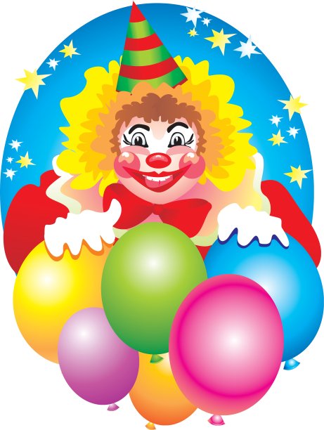 生日的小丑图片下载