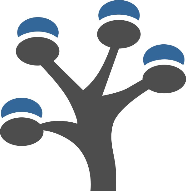 金钱树图标从商务集图片下载