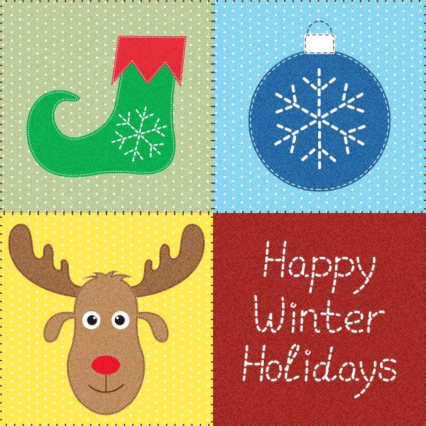 圣诞节拼凑图片下载