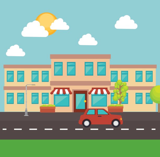 城市和城市景观设计图片下载