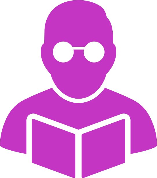 学生阅读书籍图标图片下载