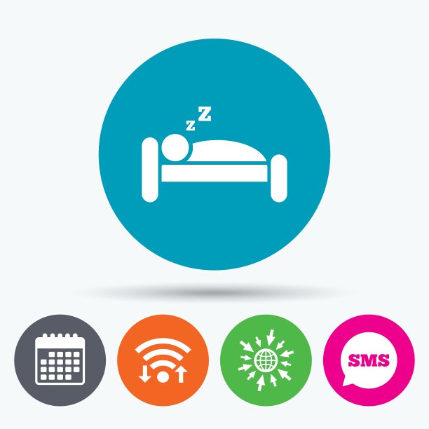 酒店标志图标休息地方睡觉标志图片下载